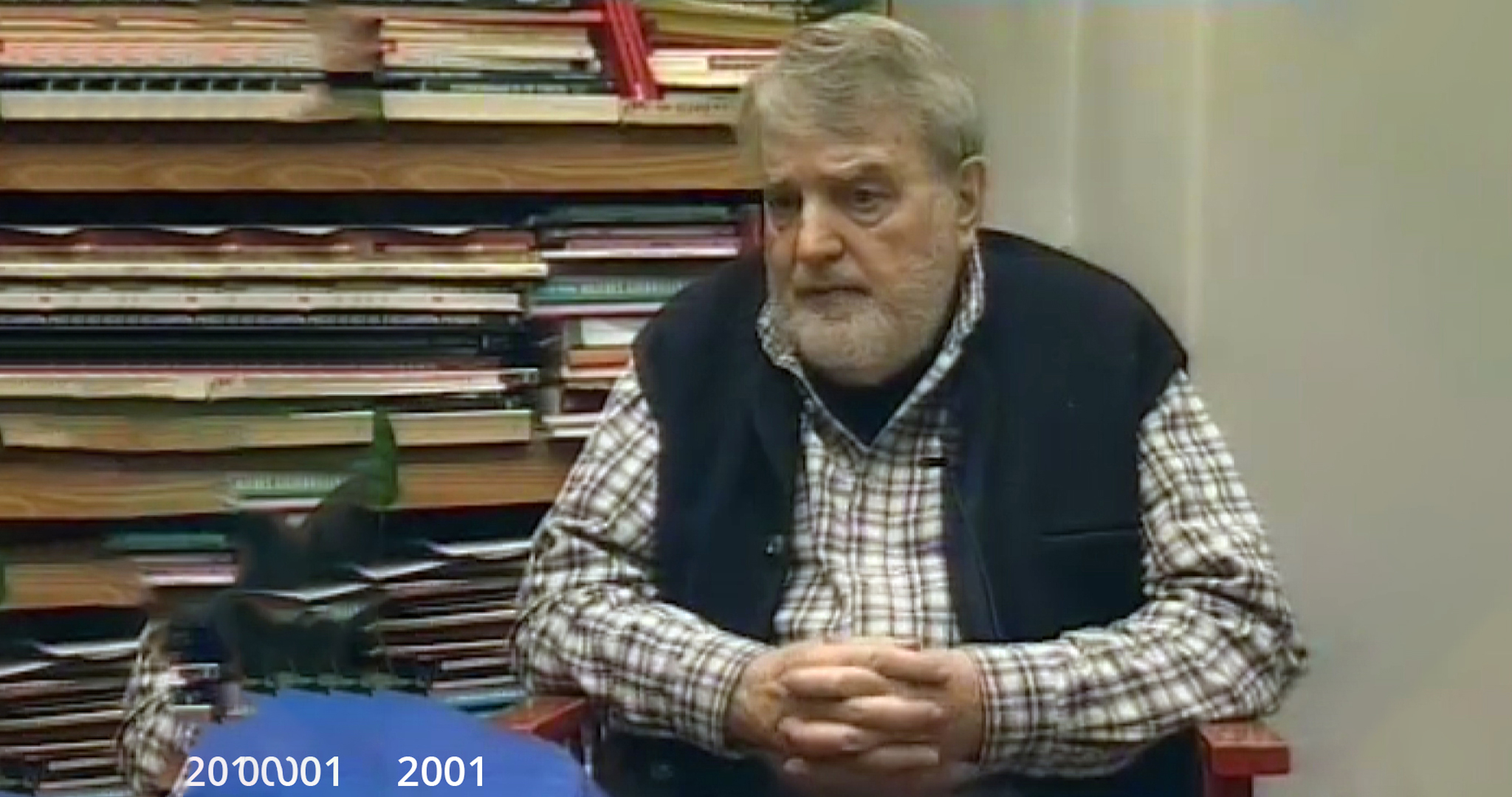 Still 5 from THE WITNESS (Conversations with Osvaldo Bayer)